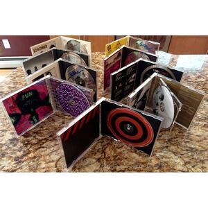 U2 - 9 CD Lot - U2 October, War, R.O.K, Zooropa, Wide Awake, Best, Rattle & More